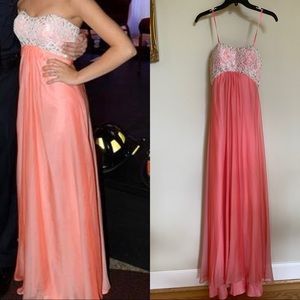 Coral Prom/Formal Dress